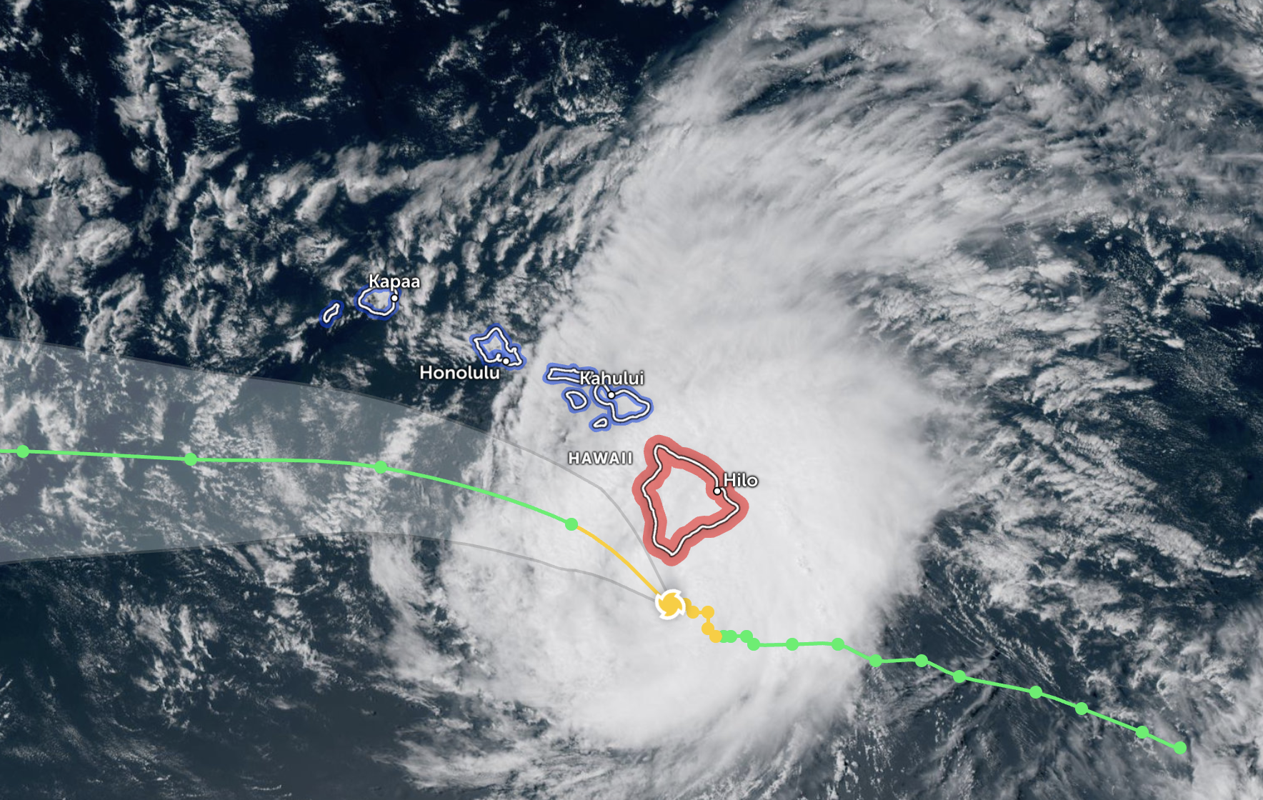 Hurricane Lala brings strong winds and heavy rain to Hawaii; search and rescue underway after several homes swept off foundations in Kaʻū District