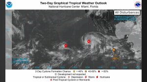 Officials monitoring Tropical Storm Lowell