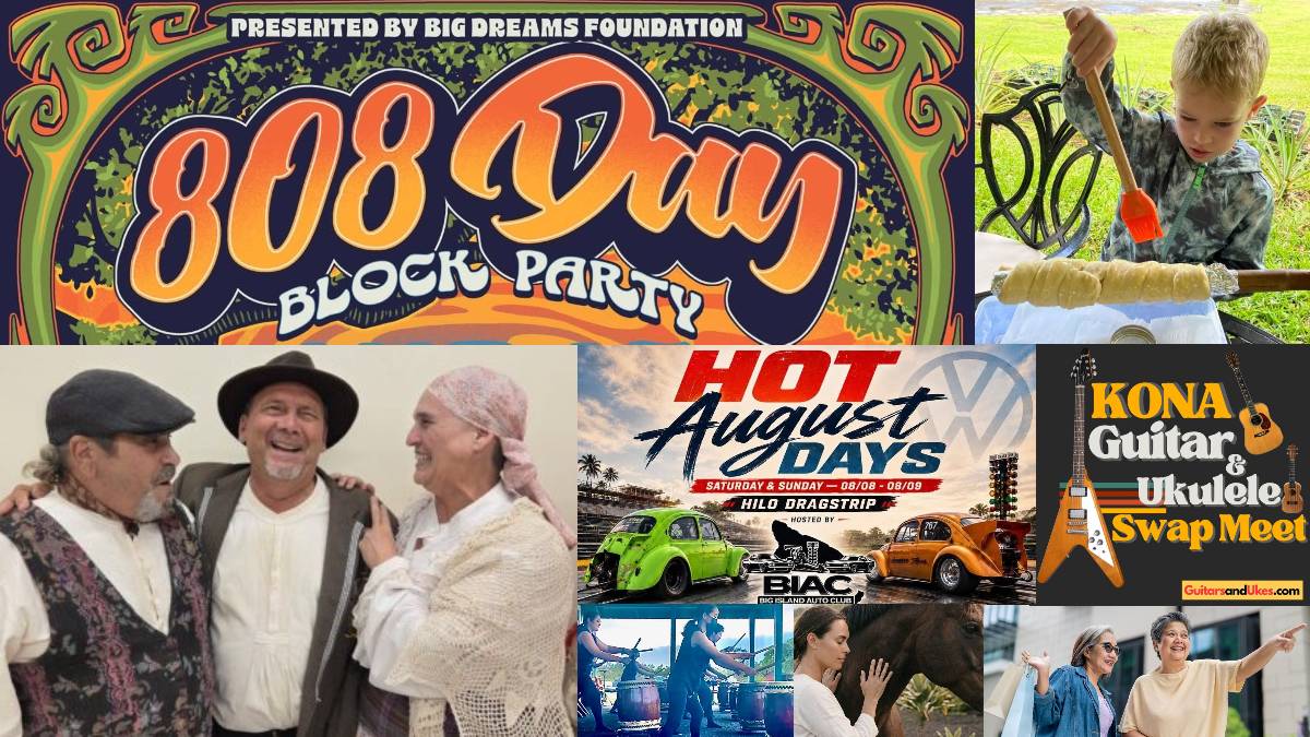 Top 10 things to do on Big Island for Aug. 7-13: Bake your own baumstriezel, 808 Day, Brain Health Scavenger Hunt, ‘Chegamos’ and more