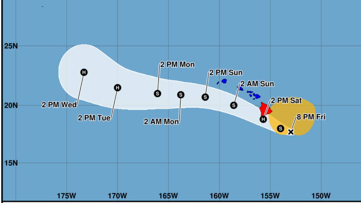 Tropical Storm Lala just 200 miles from South Point; forecast to bring hurricane conditions to Big Island
