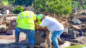 Families search for headstones, National Guard recovers remains after Lala desecrates 2 cemeteries