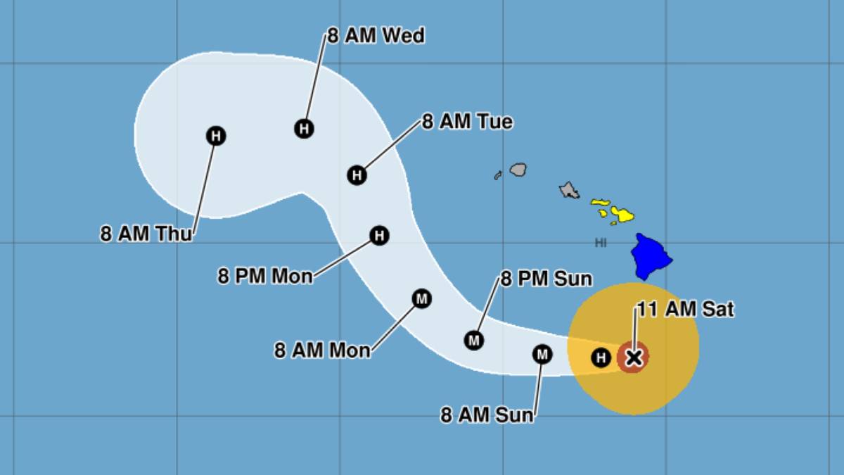 Nolo weakens to Category 1 storm; hurricane watch discontinued for Big Island