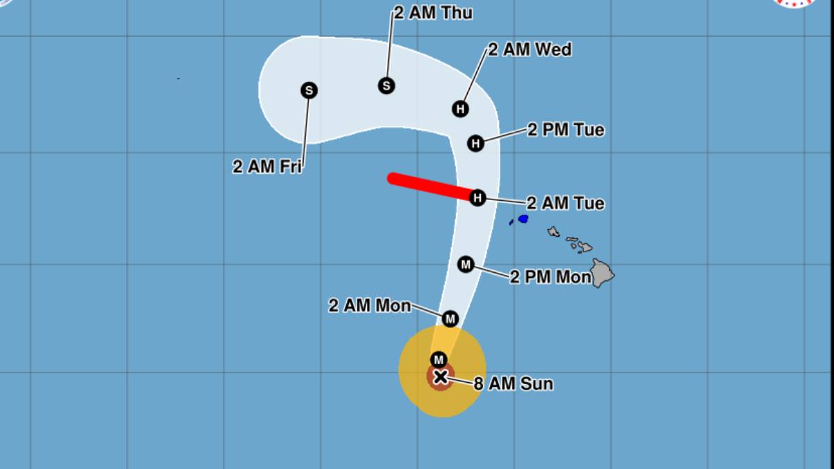 Category 3 Hurricane Lowell will bring high surf and possible rain with flooding to Big Island