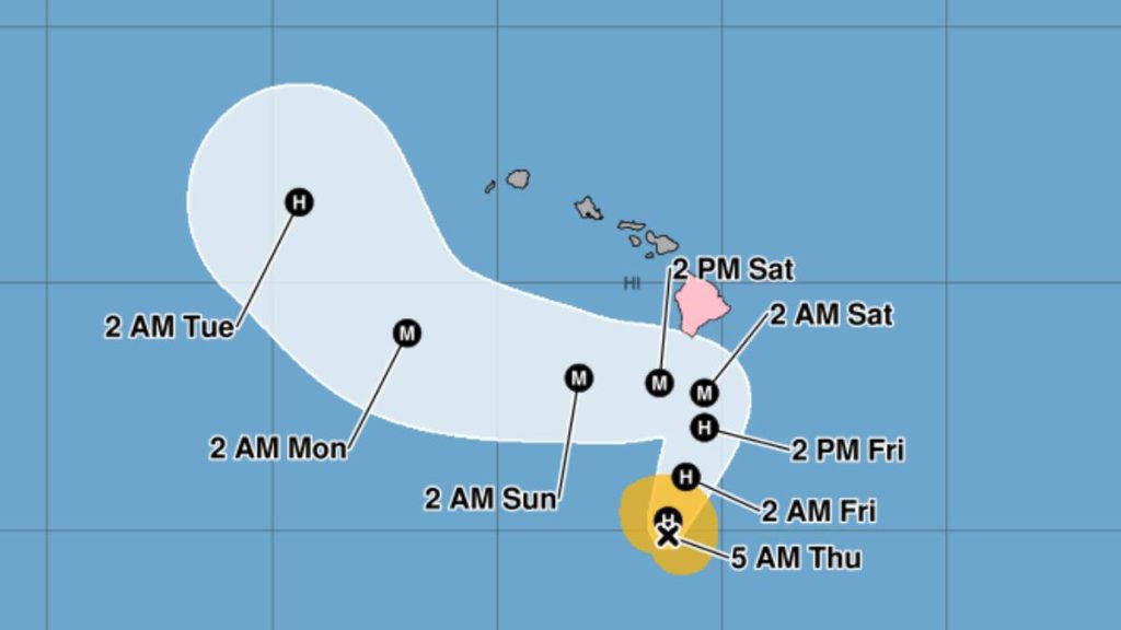Nolo forecast to become major hurricane by Saturday; Big Island should brace for damaging impacts