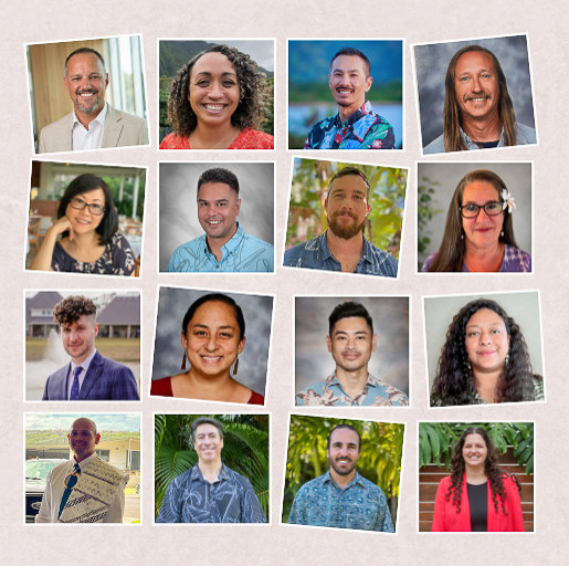 The 15 Complex Area Teachers of the Year and the Public Charter School Teacher of the Year for 2026. They represent more than 13,000 educators statewide. (Photo collage: Hawaiʻi Department of Education)