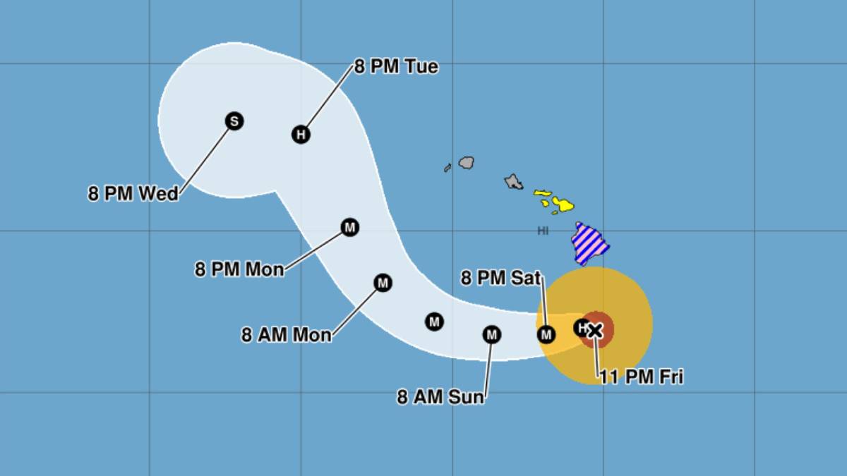 What Big Island residents need to know Saturday about Hurricane Nolo