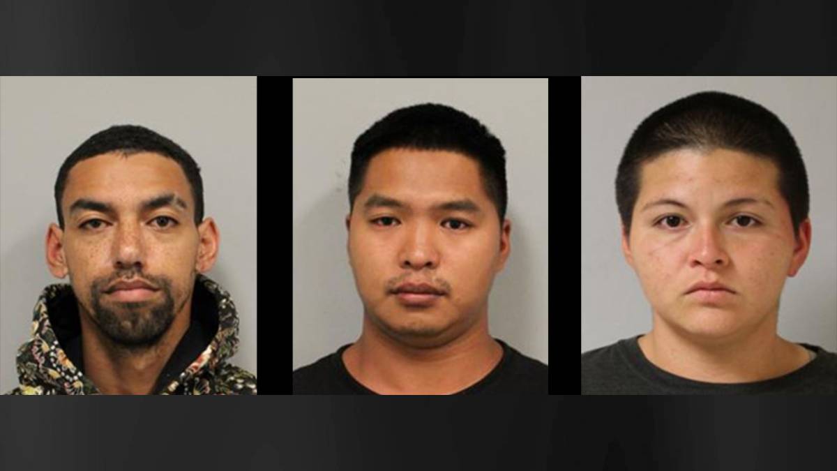 Three people arrested in connection to store thefts on Saturday