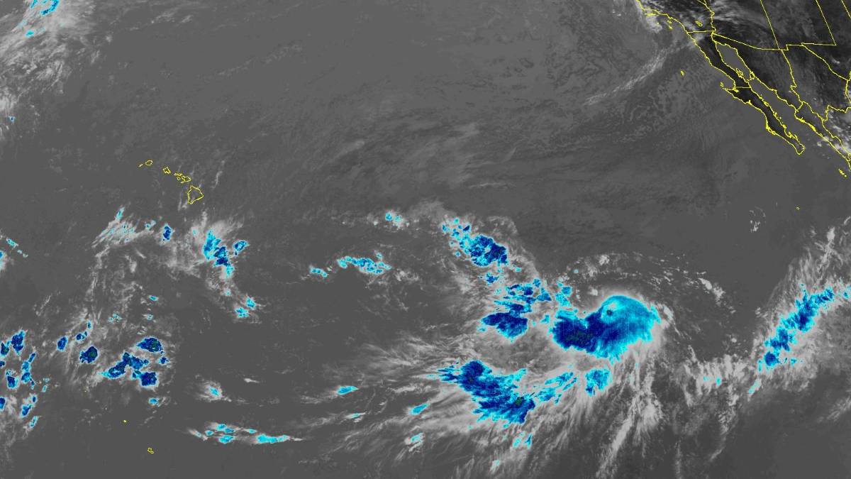 Tropical Storm Odalys forms in the Pacific, gradually strengthening