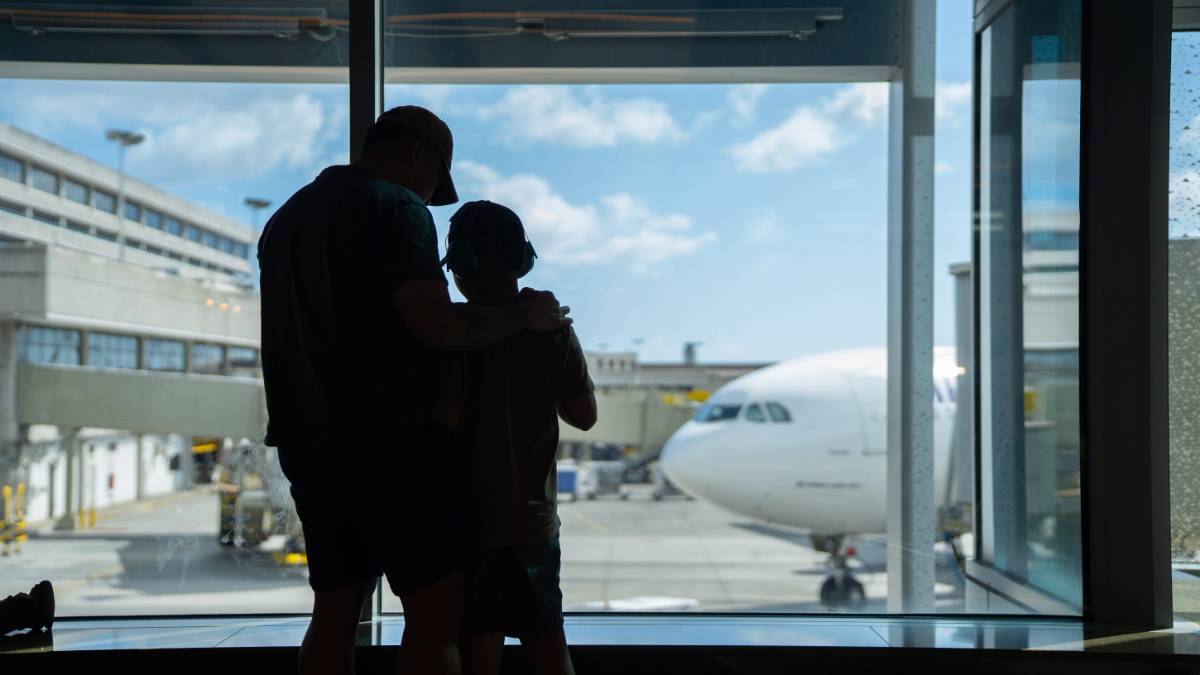 The practice flight allows people with disabilities to become more comfortable with flying. (Photo courtesy: Alaska Air Group)