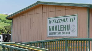 Back to school: Nāʻālehu Elementary campus to reopen next week