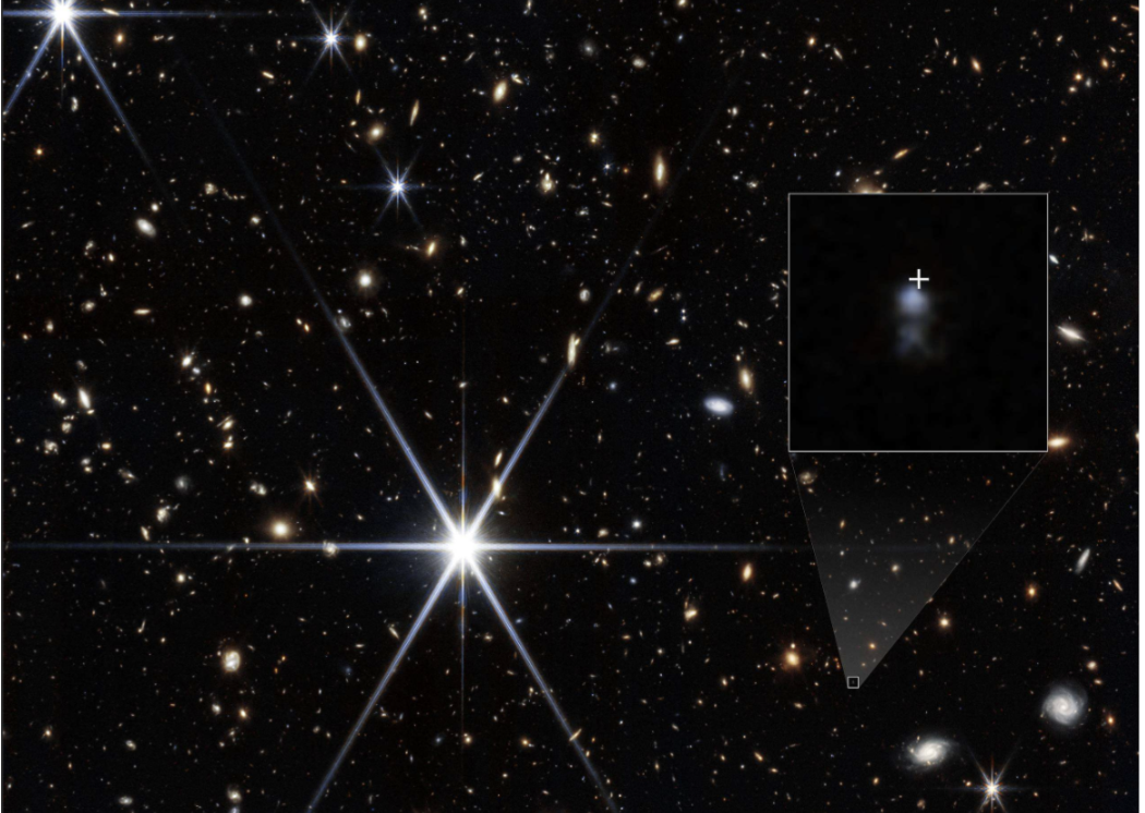 Powerful observations from the ground and space reveal the faint galaxy behind an ancient cosmic signal