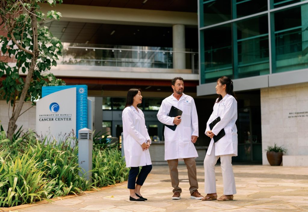 Researchers at the University of Hawaiʻi Cancer Center advance innovative treatments and early detection in cancer patients across the islands. (Photo courtesy: UH Cancer Center)