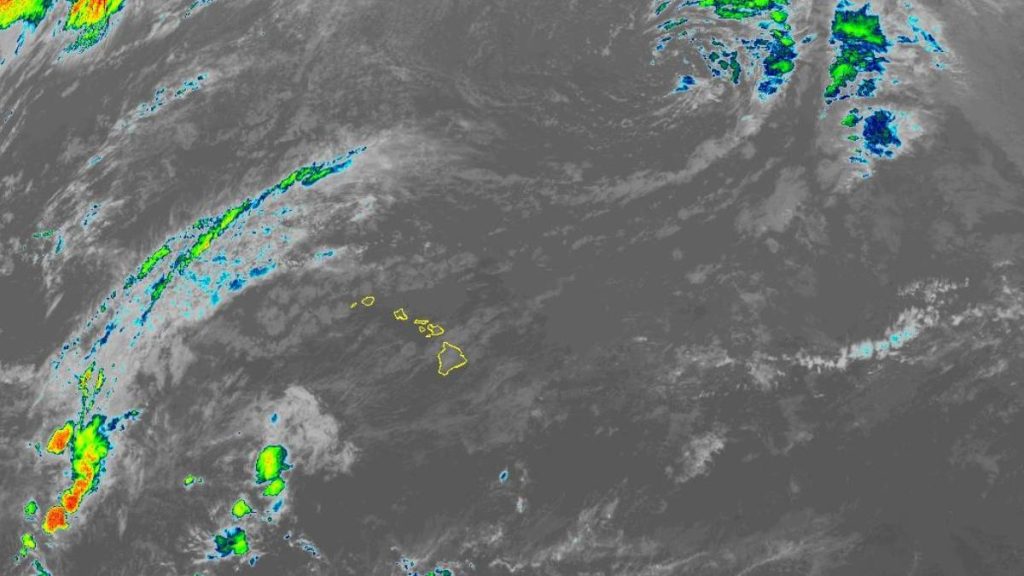 Anticipated heavy rain moving over Hawaiian Islands this week prompts flood watch