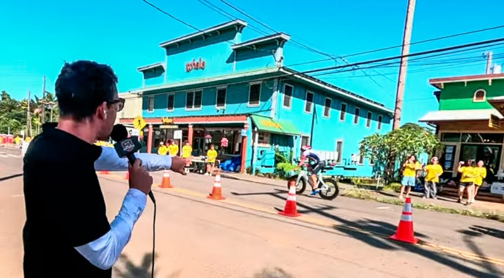 Bike leg underway of Ironman World Championship: Ditlev leading men, American Knibb leading women